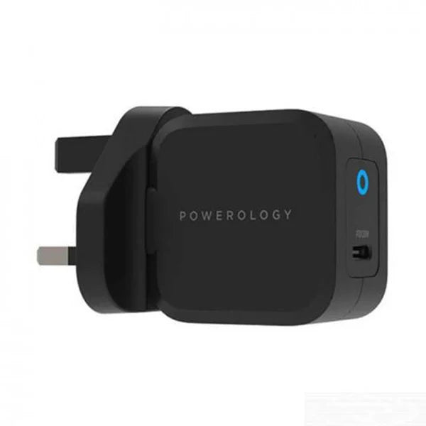 Powerology Ultra-Compackt Gan Charger 20W PWC016