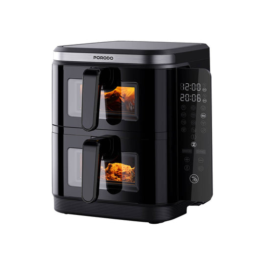 Porodo Double Stack Air Fryer 12 Presets 11L LFS087