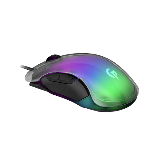 Gaming Mouse RGB 8D Crystal Shell 12800 DPI