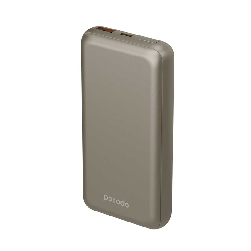 PORODO ALUMINUM COMPACT POWER BANK 20W  20000MAH