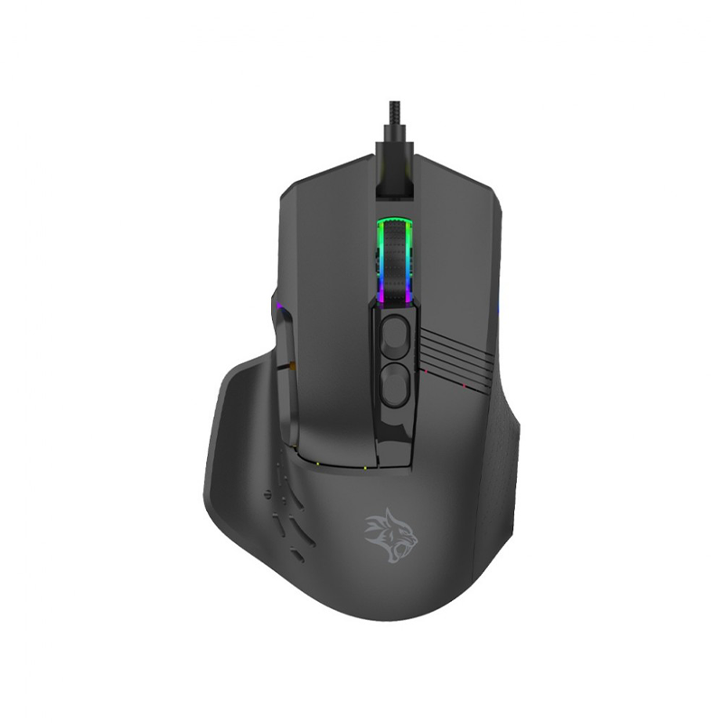 Porodo Gaming 9D Wired Mouse DPI 12800 with 13 Modes RGB Light