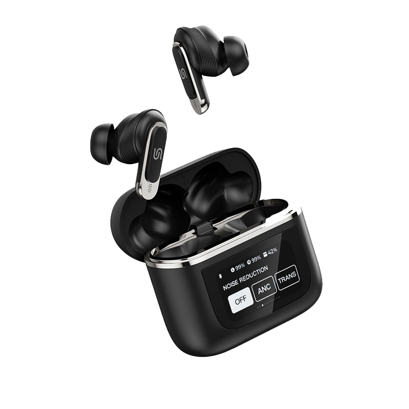 Porodo Soundtec Guide ANC TWS Earbuds with Touch Screen