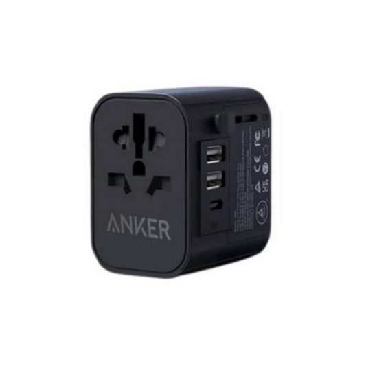 Anker 312 Outlet Extender 30W With 3 USB Ports – Black