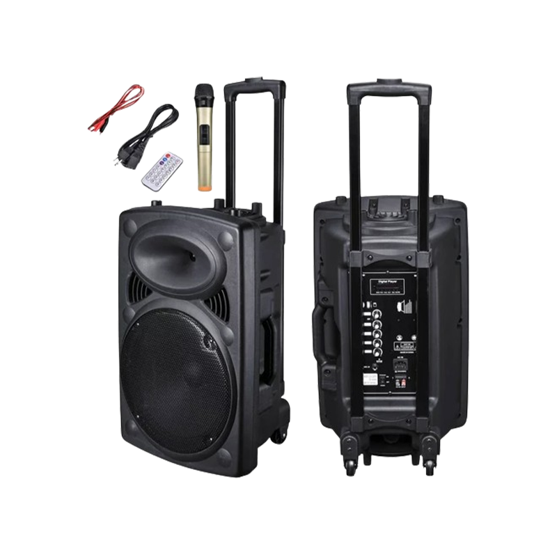 ENKOR Wireless Bluetooth Portable Trolley Speaker