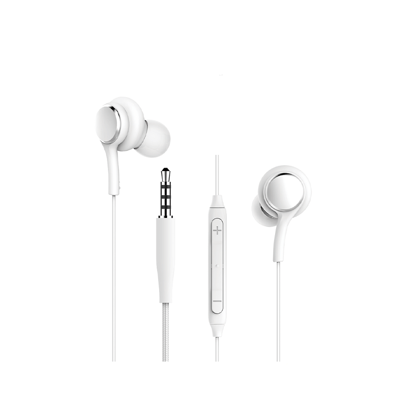 WIWU wired earphones EB310 jack 3,5mm white