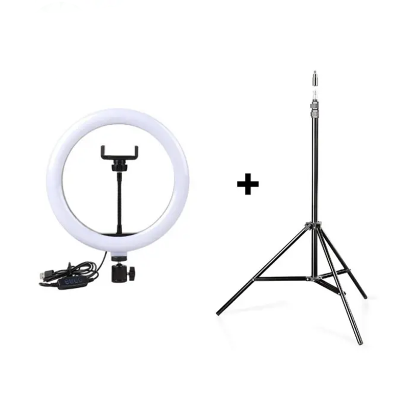 Bundle Ring Fill Light 25CM With Light Stand (2M)