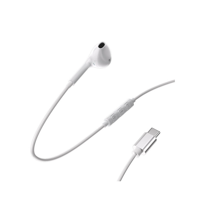 POWEROLOGY MONO USB-C EARPHONE 1.2M