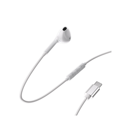 POWEROLOGY MONO USB-C EARPHONE 1.2M