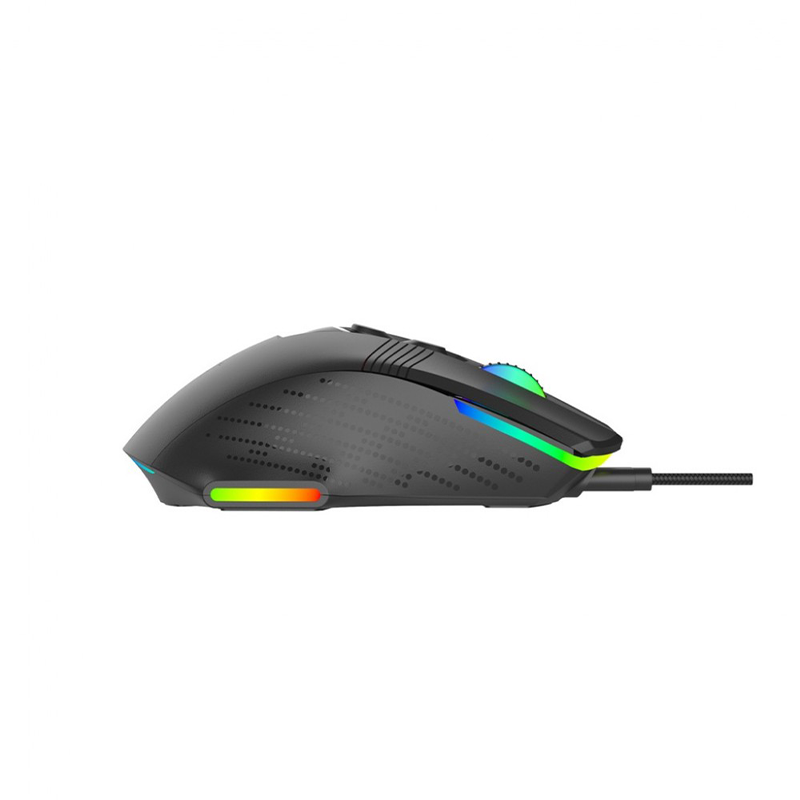 Porodo Gaming 9D Wired Mouse DPI 12800 with 13 Modes RGB Light