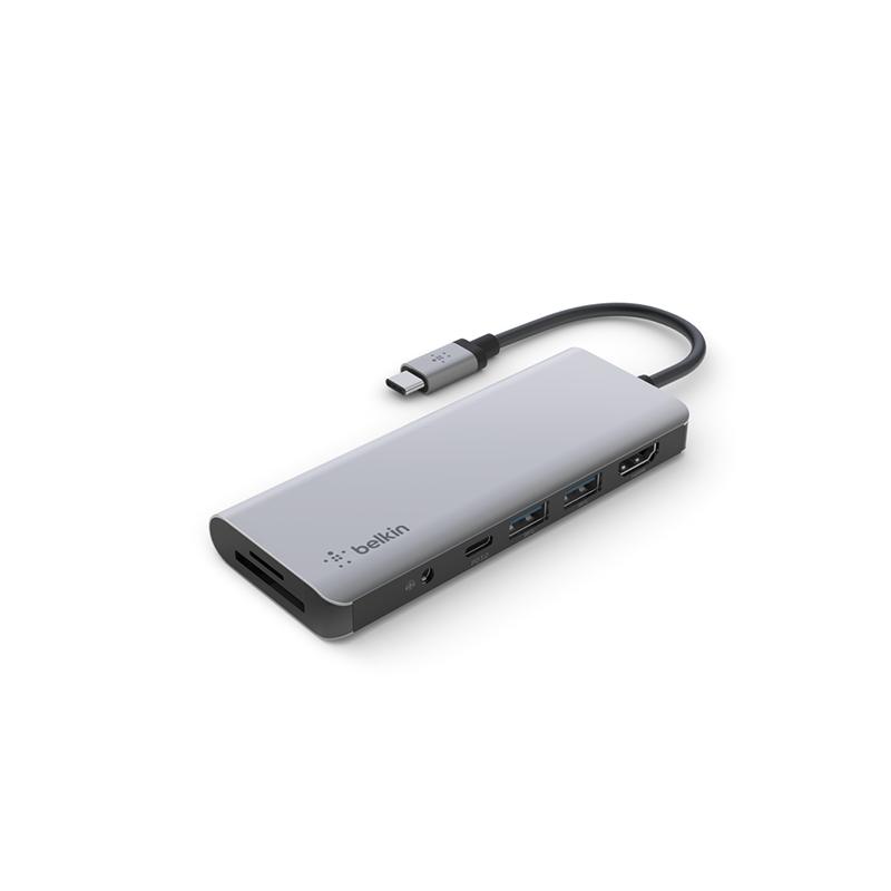 Connect USB-C 7-in-1 Multiport Hub Adapter