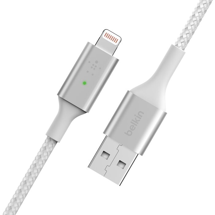 belkin Boost Charge Smart USB-A Cable With Lightning Connector 1.2m