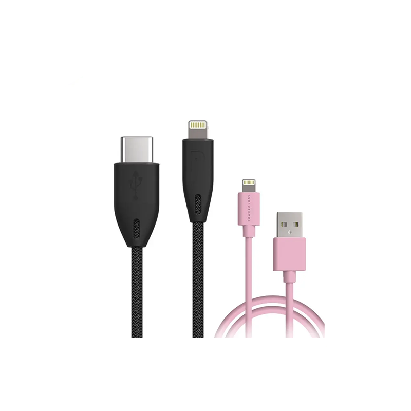 Powerology Braided Lightning Cable Set