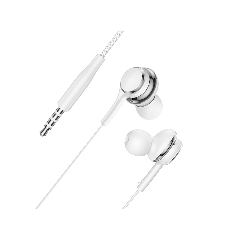 WIWU wired earphones EB310 jack 3,5mm white