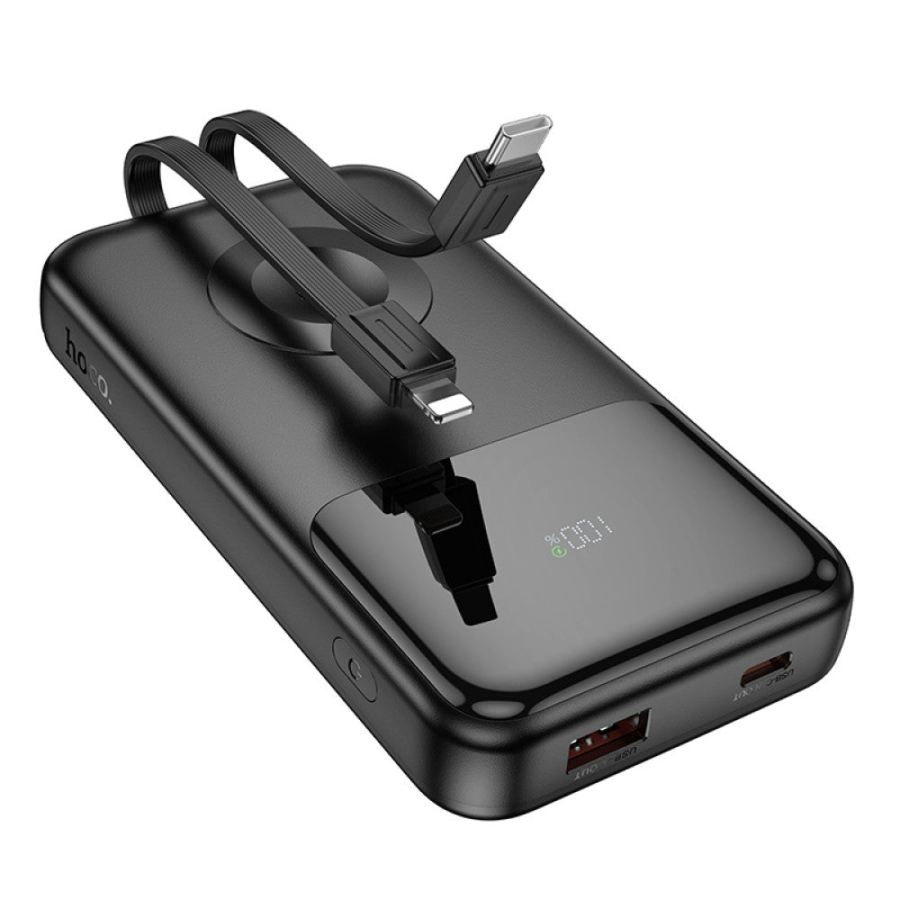 Hoco Large Capacity Comes With Cable Power Bank 2 in 1 10000mAh Q28