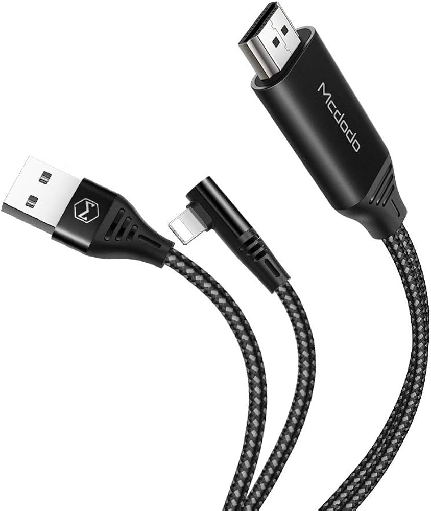 MCDODO CABLE HDMI TO LIGHTNING