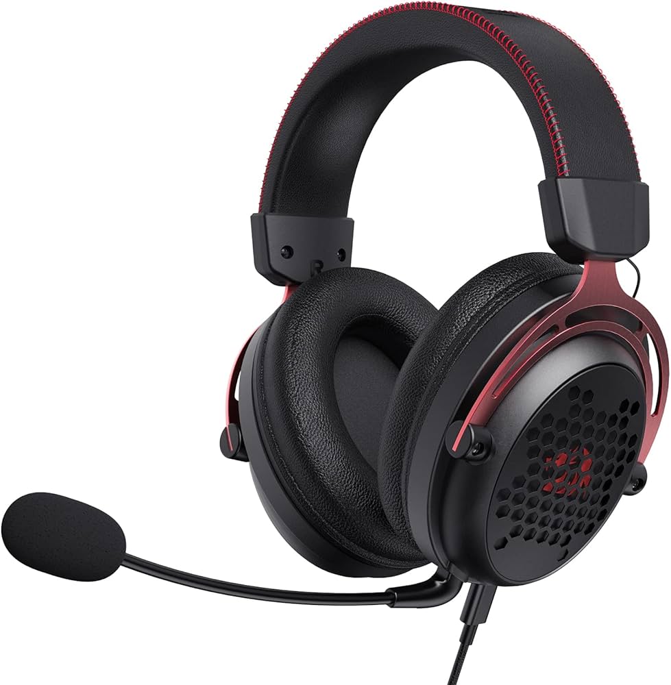 Redragon Diomeds Pro 3-Modes Wireless Honeycomb Gaming Headset H386-Pro