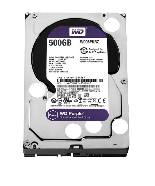 western digital 500gb wd purple