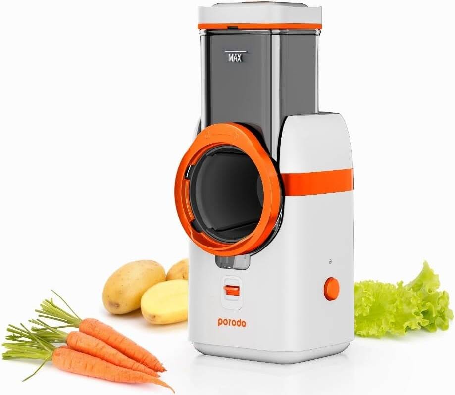 Porodo Electric Vegetable Slicer/Shredder/GRATER