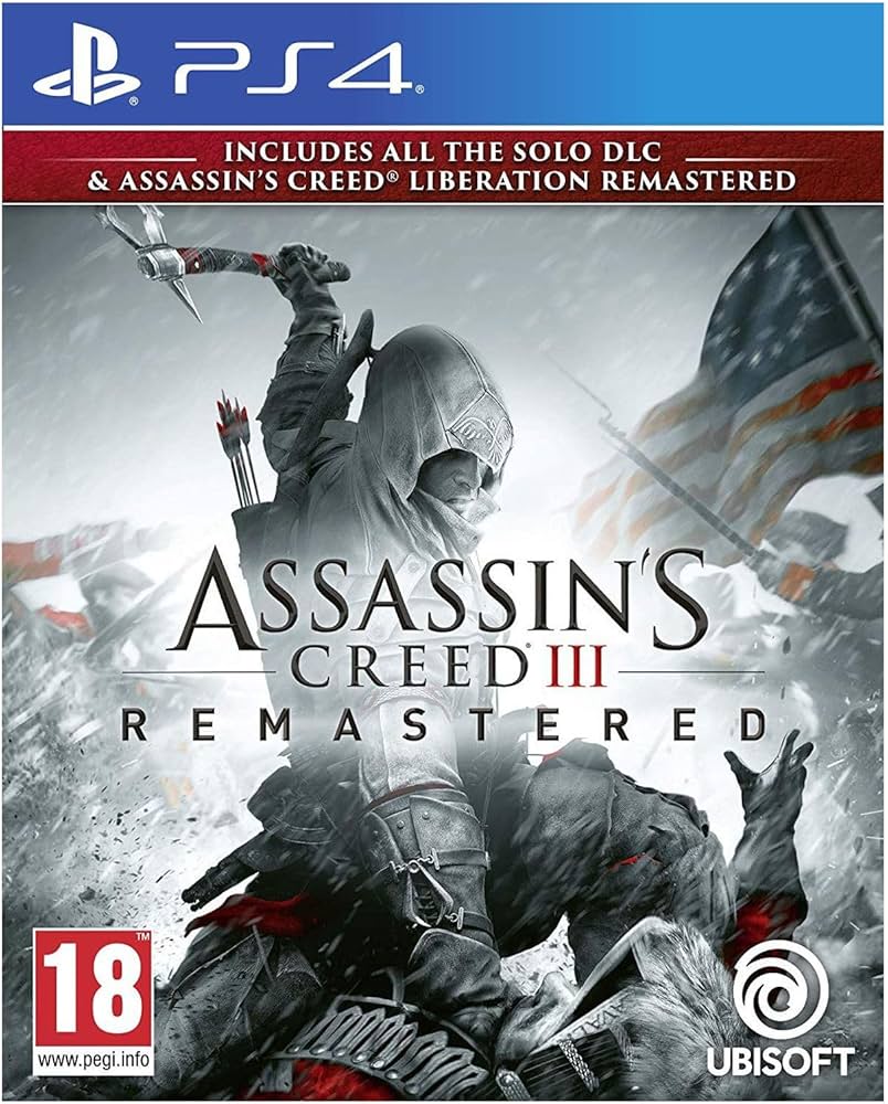 GAME PS4 ASSASSIN CREED 3 REMASTER