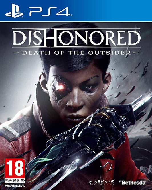 GAME PS4 DISHONORED DEATH OF THE OUTSIDER