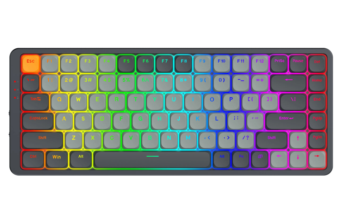 Redragon Azure 75% Low-Profile Wireless Mechanical Keyboard K652GG RGB