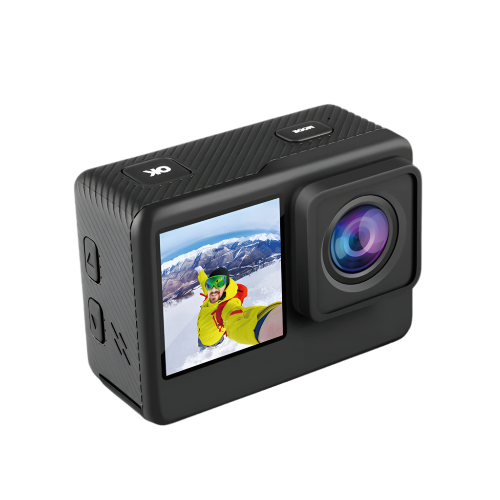 PORODO UHD DUAL DISPLAY ACTION CAMERA