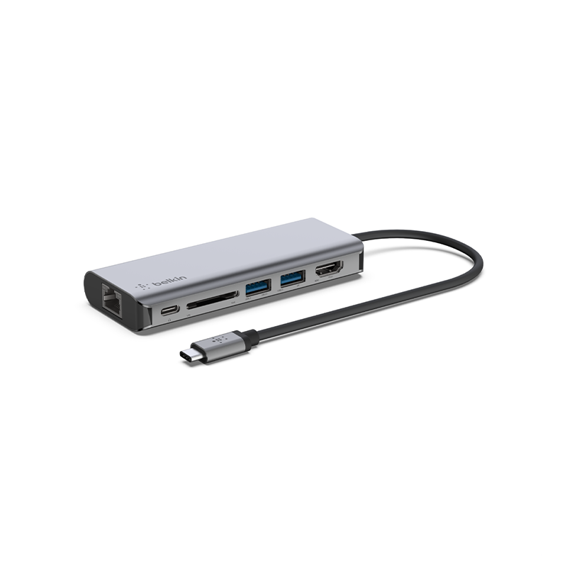 BELKIN Connect USB-C 6-in-1 Multiport Adapter