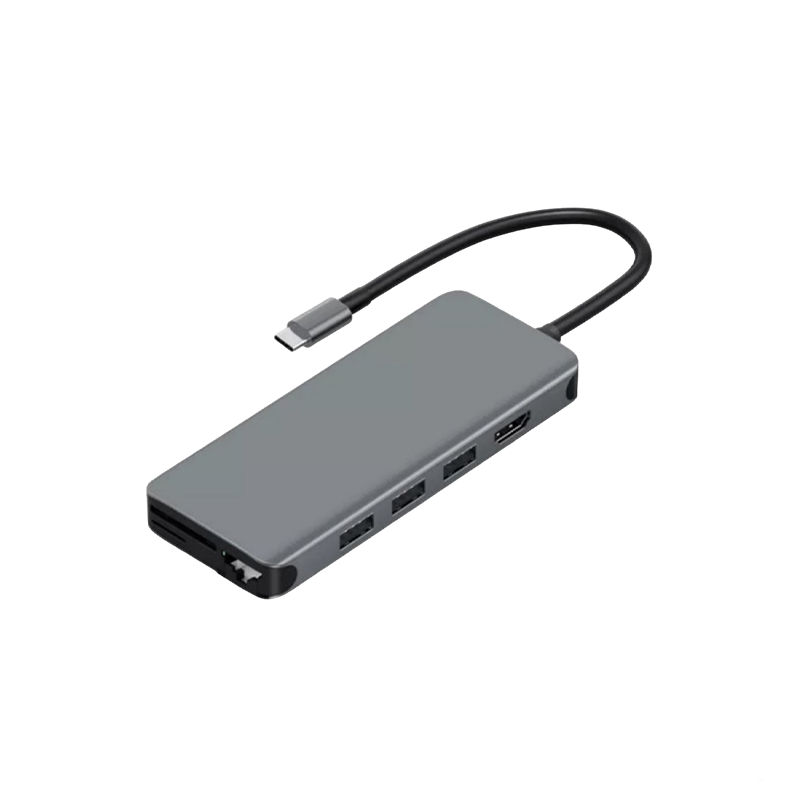 GREEN LION 12 IN 1 MULTI-FUNCTION USB-C HUB