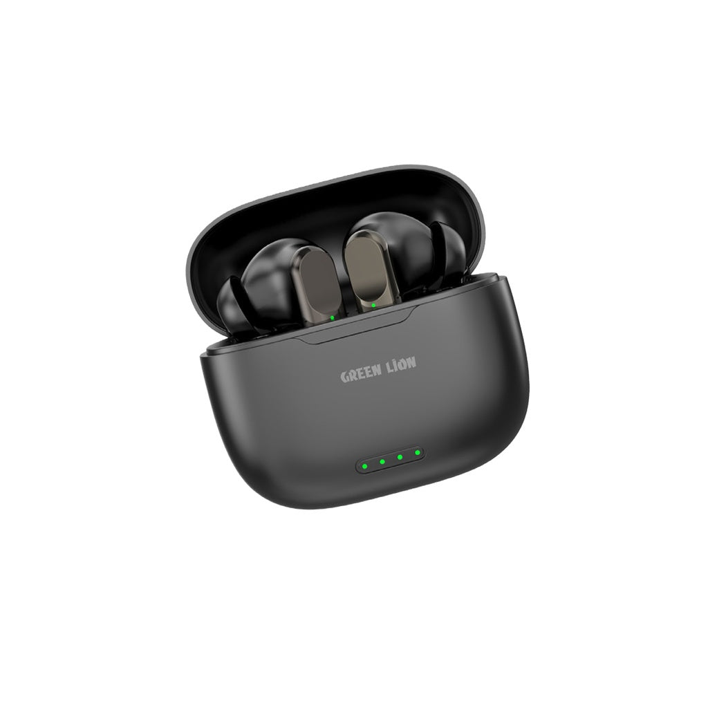 Green Lion Panama Wireless Earbuds - Black