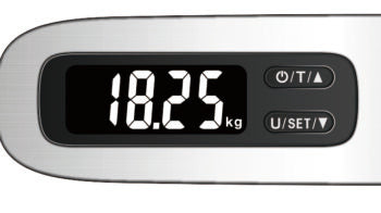 Green Lion Digital Luggage Scale 50KG Max - Silver