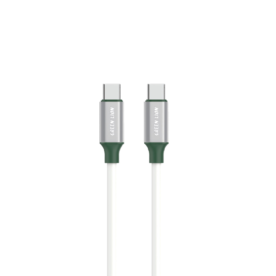 Green Lion USB-C TO USB-C TPE Cable PD60W White (1m)