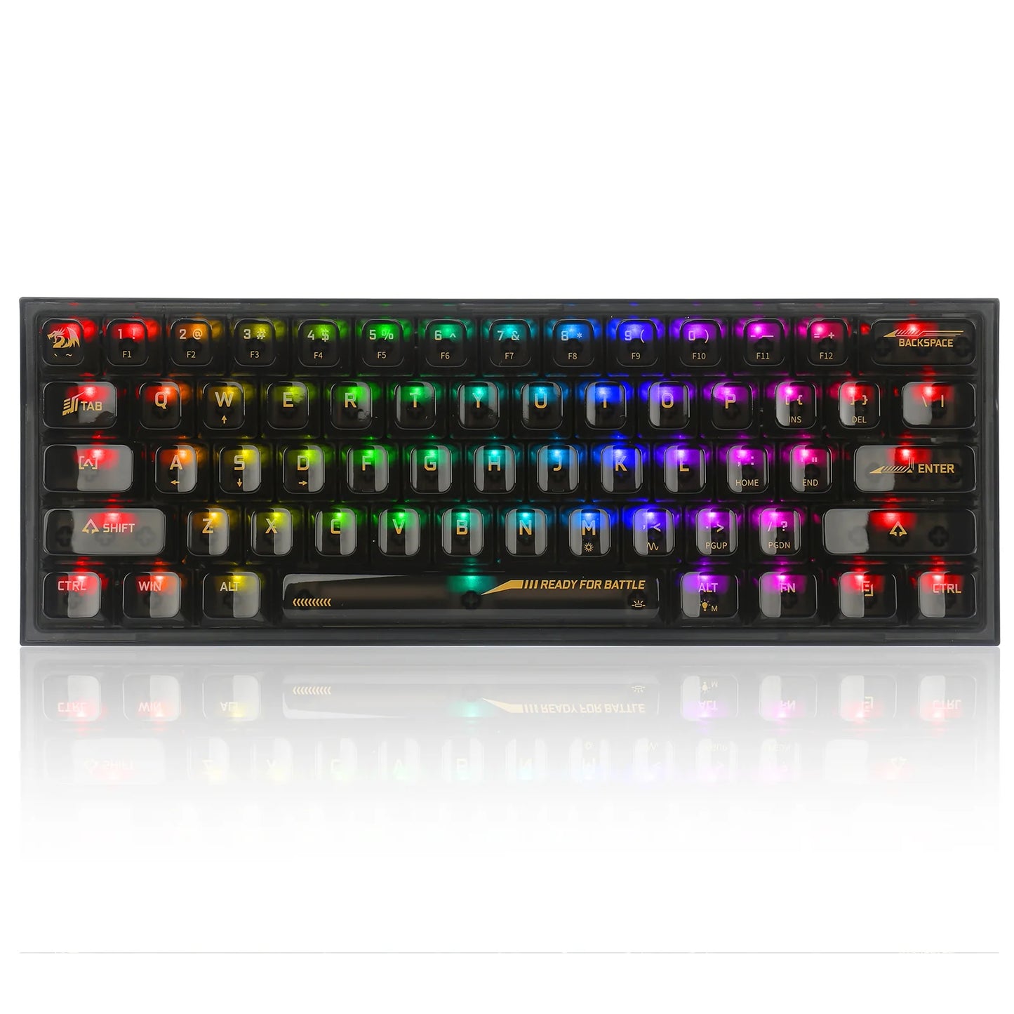 Redragon Fizz RGB Wired Mechanical Gaming Keyboard (K617-CTB-RGB)