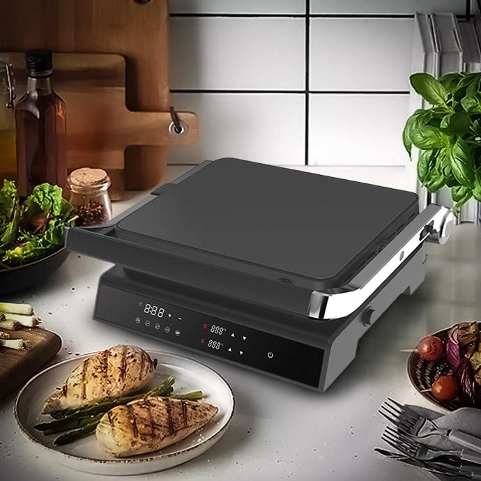 porodo digital touch electric grill