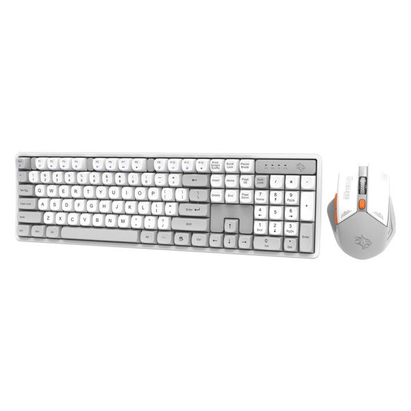 Porodo Gaming Wireless Keyboard Mouse Set 2.4GHz