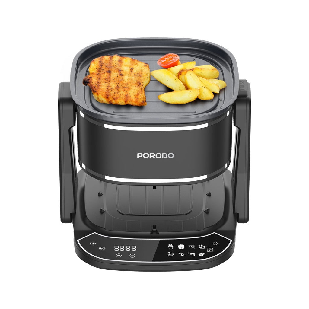 Porodo Lifestyle Dual Design Air Fryer & Grill