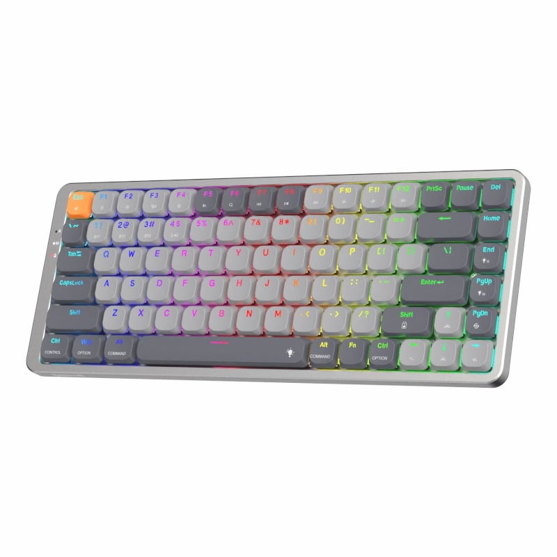 Redragon Azure 75% Low-Profile Wireless Mechanical Keyboard K652GG RGB