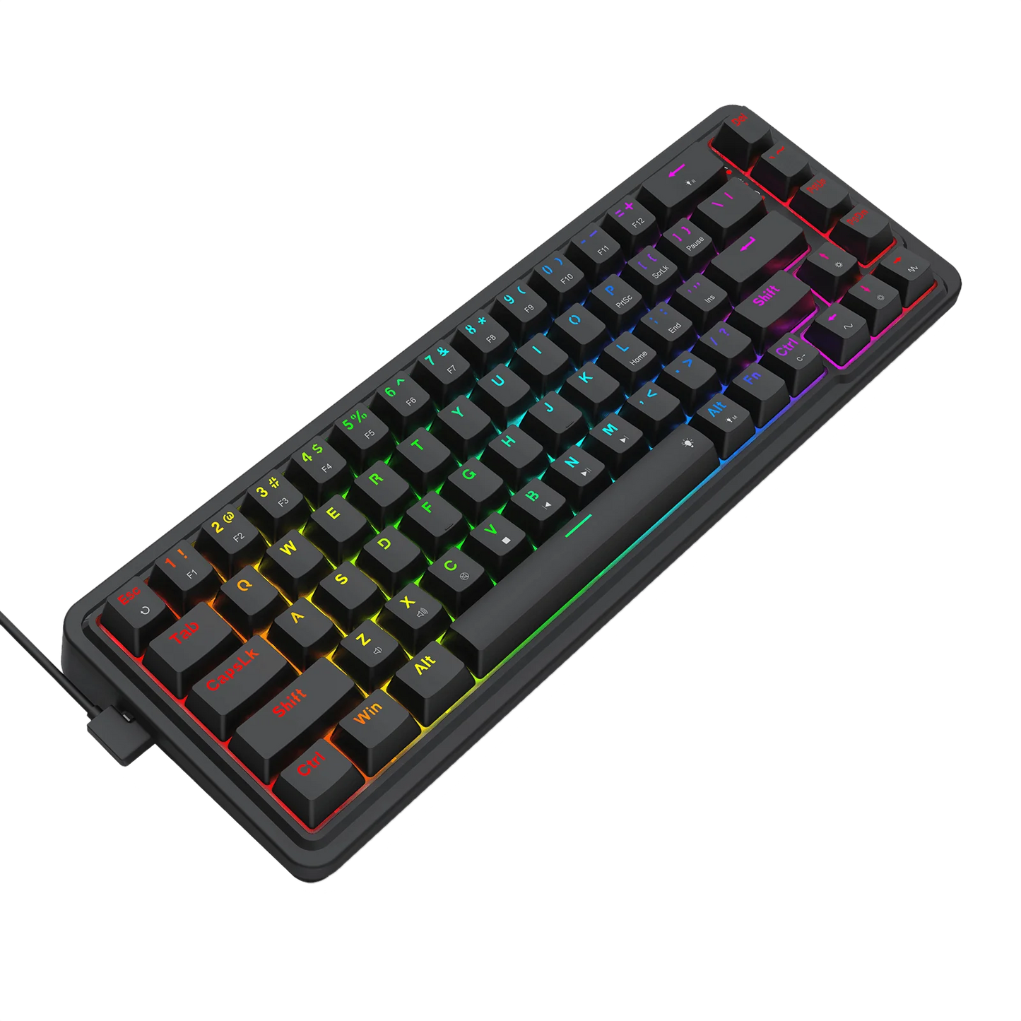 Redragon Nova Wired 60% RGB Hot Swappable Gasket Mounted Mechanical Keyboard K709-RGB