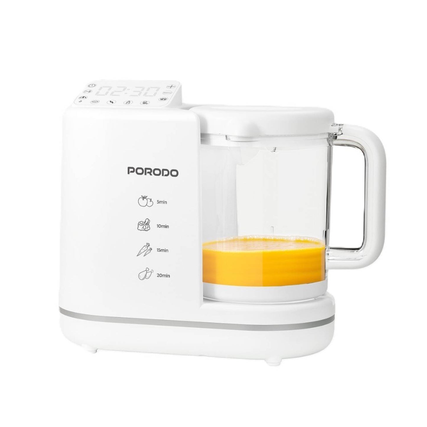 Porodo 7 IN 1 Baby Foot Processop Steam Cook Blend Chop - LFS018