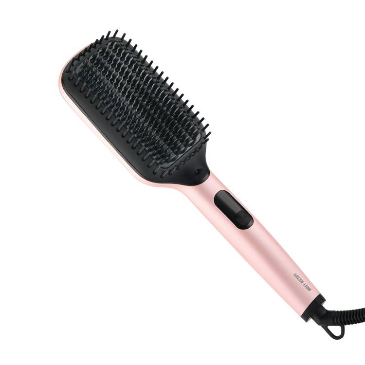 Green Lion Hair Straightener Comb LED Display