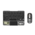 Green Lion Transparent Duo Wireless Keyboard & Mouse, Bluetooth