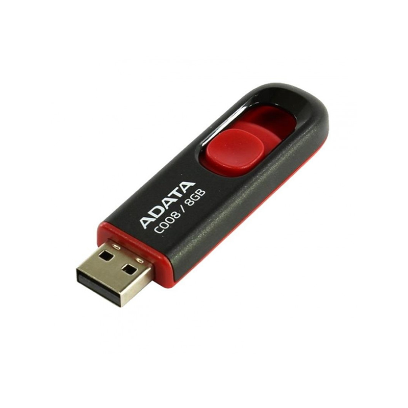 ADATA C008 Capless Sliding USB Flash Drive 8GB