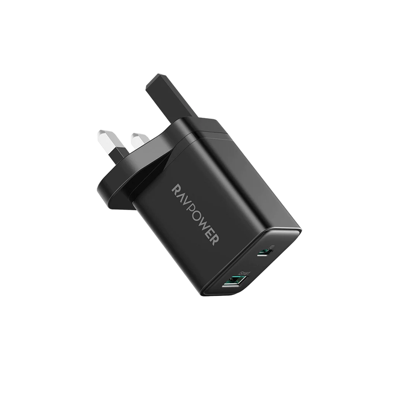 RAVPOWER PD PIONEER 30W 2-PORT WALL CHARGER