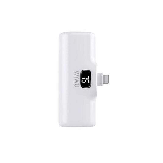 Wiwu Capsule Tail Plug Mobail Power Supply Lightning 5.000 MAH