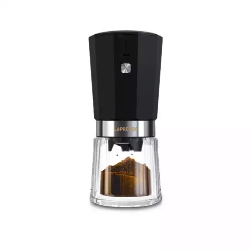 lepresso cordless electric conical burr grinder