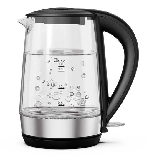 lepresso 360 transparent quick-boil glass kettle