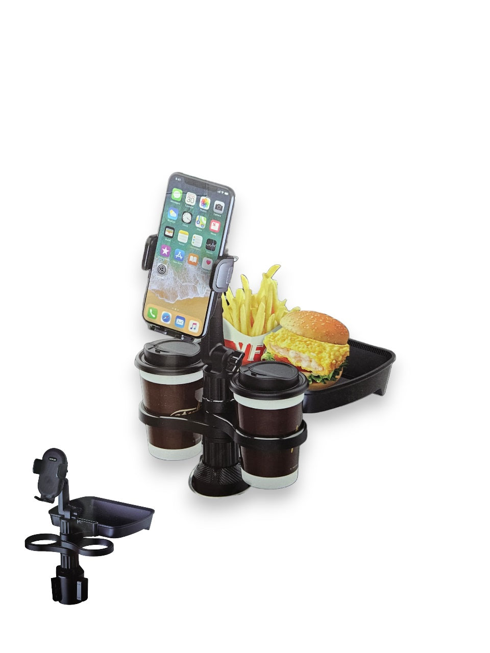 Green Lion Multi Functional Cup Holder+Food Tray