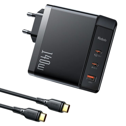 Mcdodo Fast Charger Set Gan5 Pro With Cable Usb-C TO Usb-C 140W