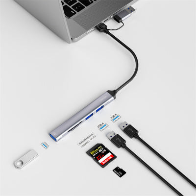 Wiwu Zalo 5IN1 USB-C/USB-A Hub WI-HB003